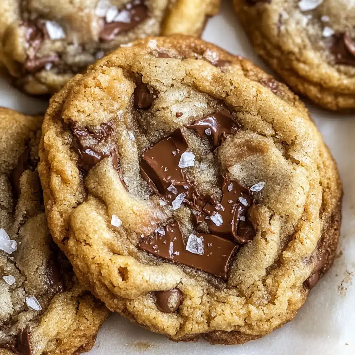Bräunliche Butter Toffee Schokoladenstückchen Kekse