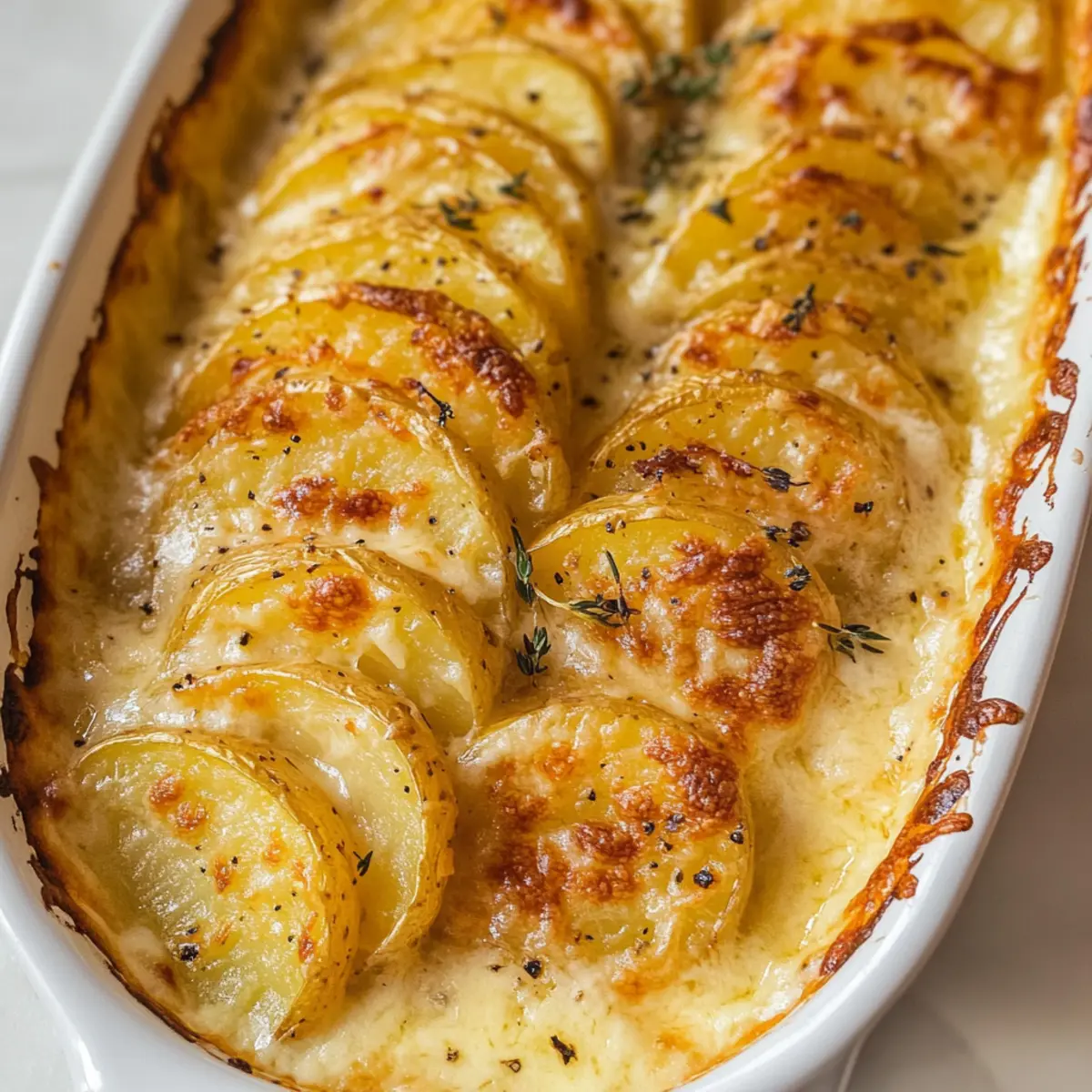 Cremige Gratinierte Kartoffeln