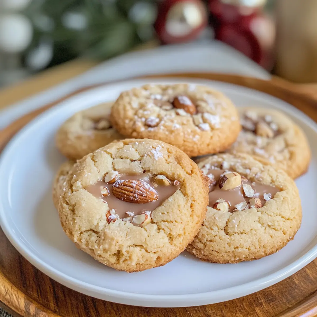 Nuss- und Nougatkekse