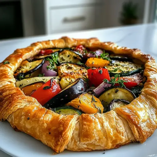 Mittelmeer-Gemüse-Galette