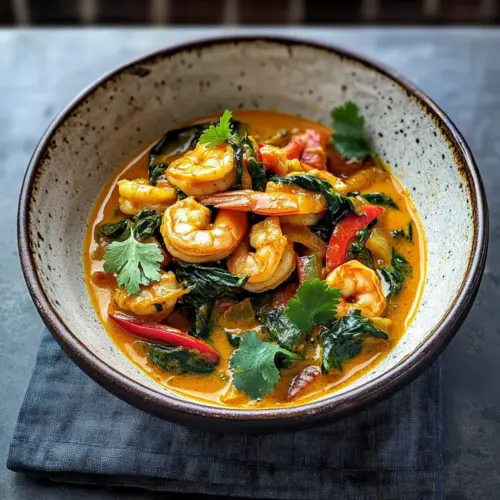 Schnelle und einfache Garnelen-Curry