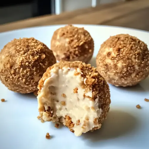 Biscoff Käsekuchen Proteinbällchen