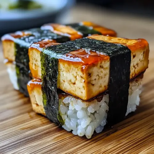 Leckeres Tofu Musubi