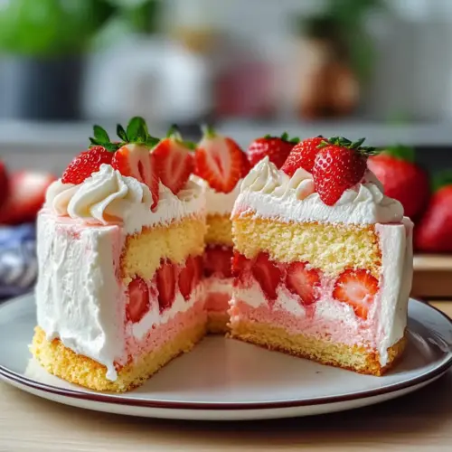 Erdbeer Joghurt Torte