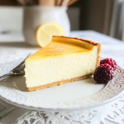 Klassischer cremiger Käsekuchen nach Papas