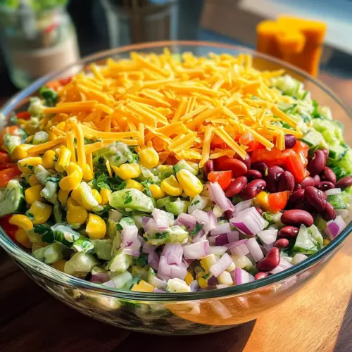 Ueber-Nacht-Salat Rezept