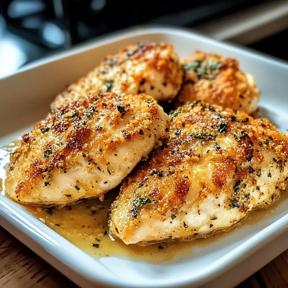 Gebackenes Ranch-Huhn