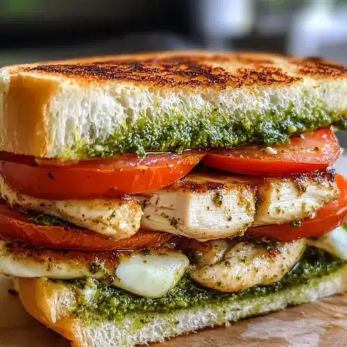Hähnchen-Pesto-Sandwich Rezept Zutaten: - 2 Hähnchenbrustfilets - 4 Scheiben Brot - 4 Esslöffel Pesto - 4 Scheiben Käse - 1 Tomate - Frischer Basilikum - Salz - Pfeffer - Olivenöl Anleitung: 1. Hähnchenbrustfilets mit Salz und Pfeffer würzen. 2. In einer Pfanne Olivenöl erhitzen und das Hähnchen braten, bis es durchgegart ist. 3. Brot toasten. 4. Pesto auf das Brot streichen. 5. Hähnchen, Käse, Tomatenscheiben und Basilikum hinzufügen. 6. Sandwich zusammenklappen und genießen.