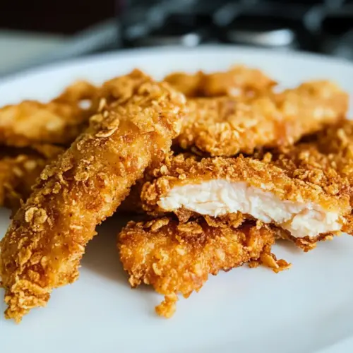 Knusprige Kesselchip-Hühnchenstreifen