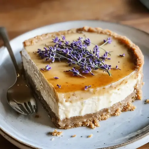 Honig Lavendel Käsekuchen Rezept