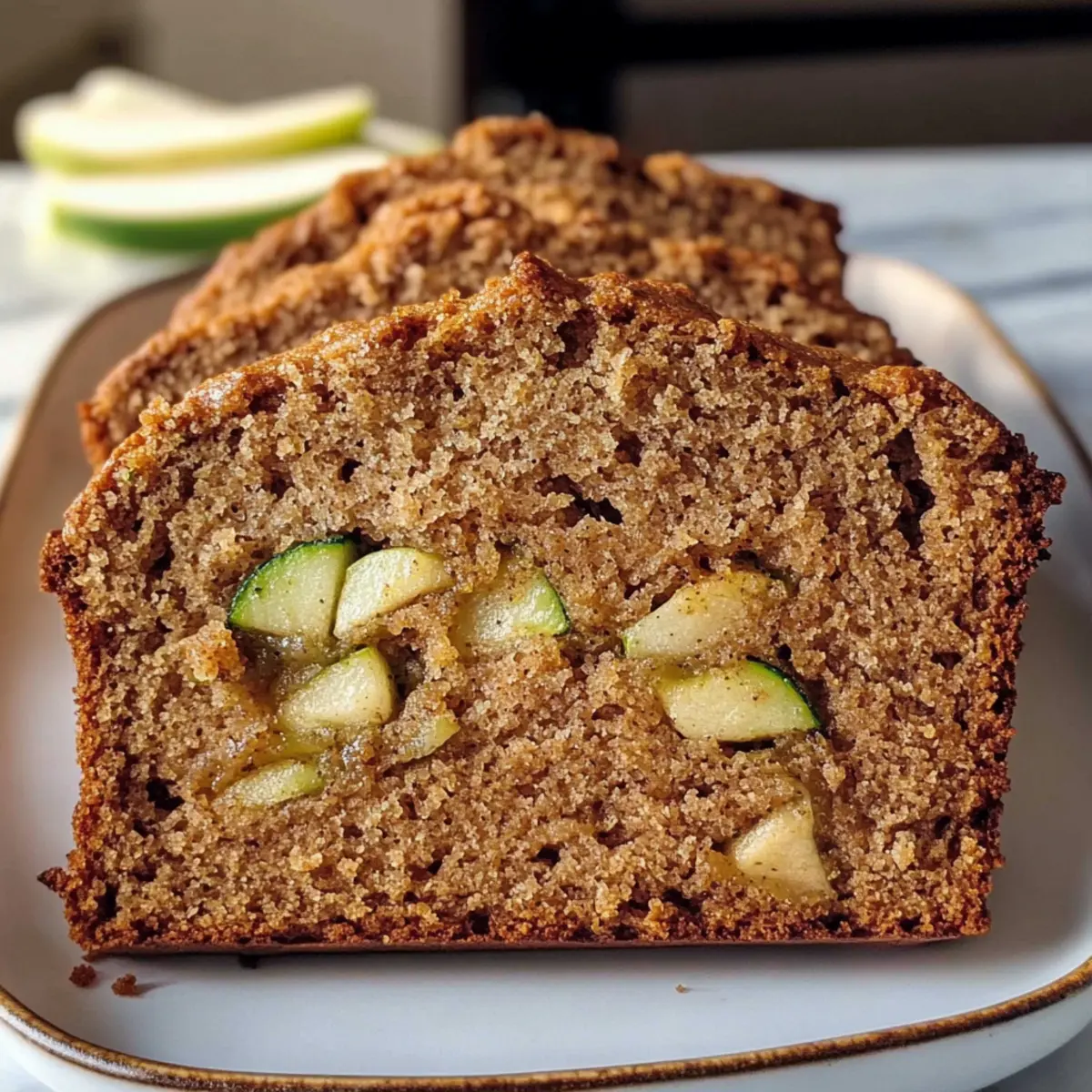 Unwiderstehliches Apfel-Zucchini-Brot