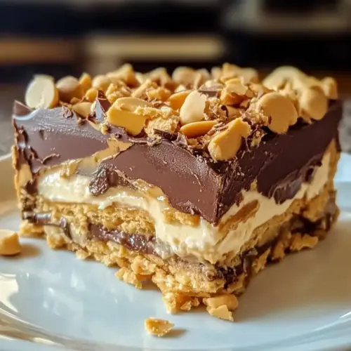 Kein-Backe Erdnussbutter Lasagne