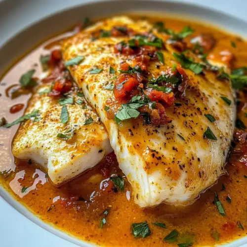 Tilapia in gerösteter Paprikasauce