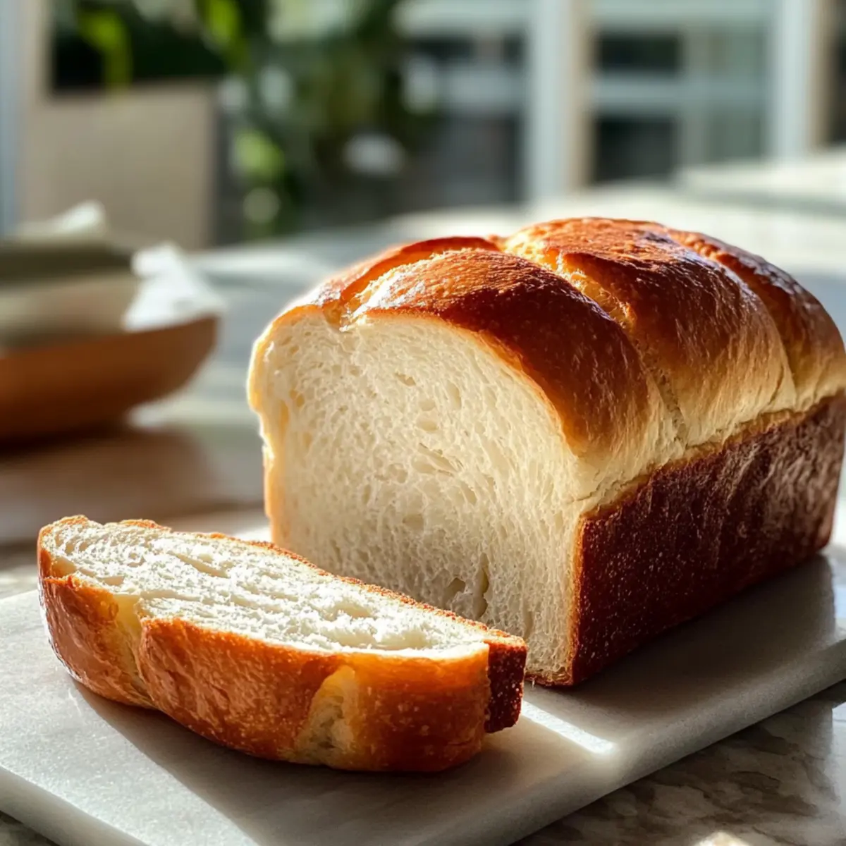 Einfaches Sandwichbrot