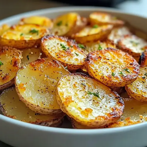 Krosse Scheiben Kartoffeln
