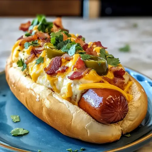 Beladene Jalapeño-Popper-Hotdogs
