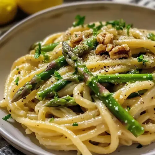 Frühlings-Zitronen-Spargel-Pasta