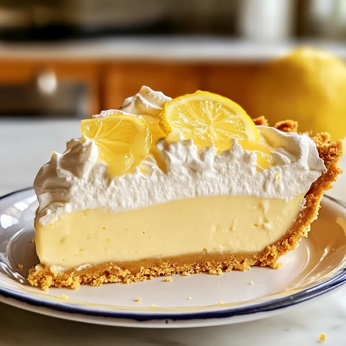 Sonnenlicht Zitronencreme-Pie